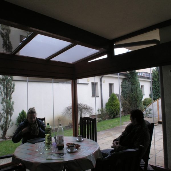 télikert, lakótélikert, teraszfedés